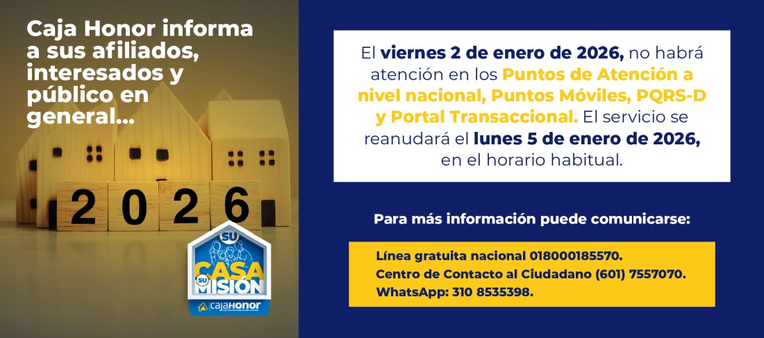 Atención servicio dic 2025 Navidad